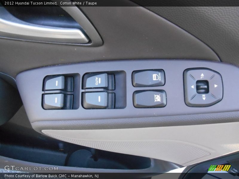 Cotton White / Taupe 2012 Hyundai Tucson Limited