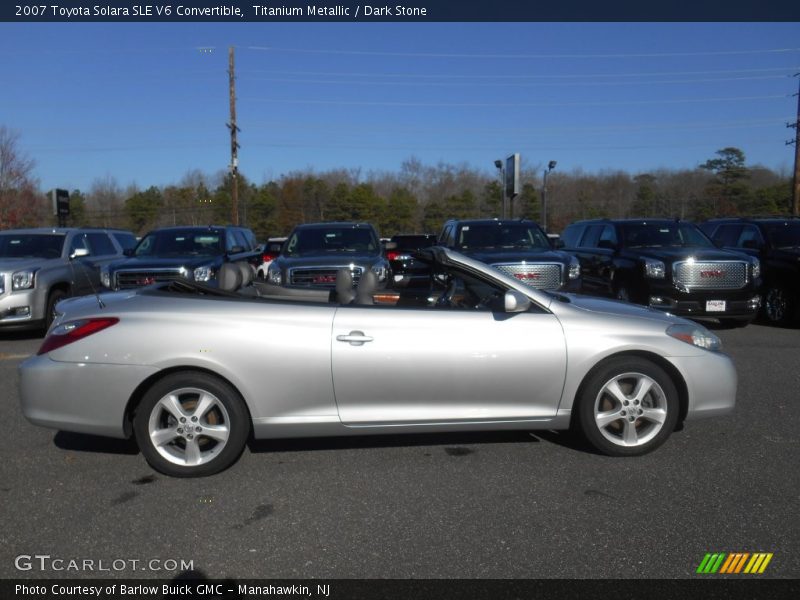 Titanium Metallic / Dark Stone 2007 Toyota Solara SLE V6 Convertible