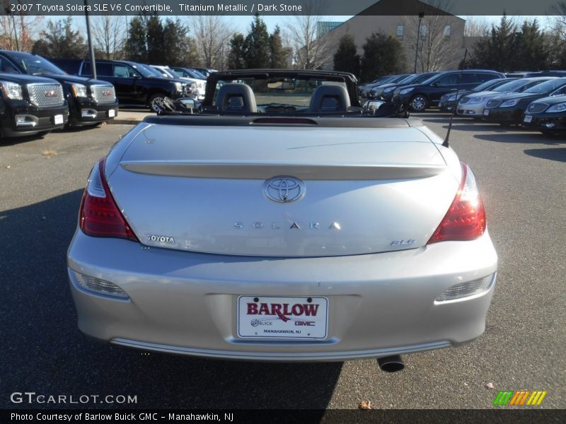 Titanium Metallic / Dark Stone 2007 Toyota Solara SLE V6 Convertible