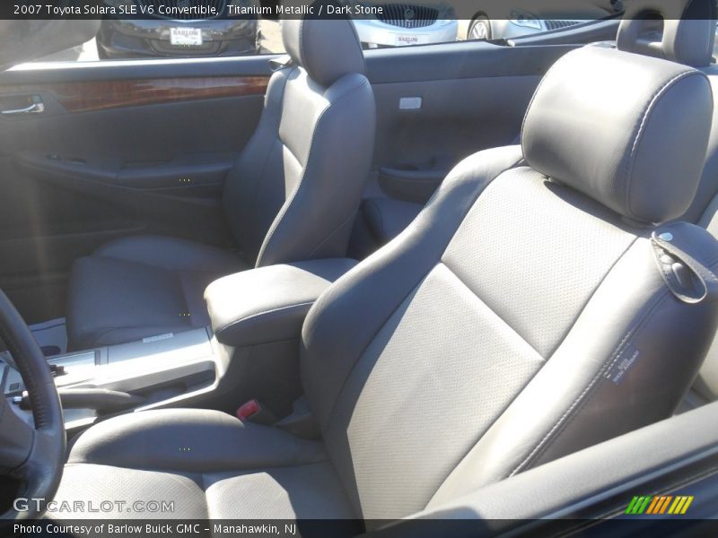 Titanium Metallic / Dark Stone 2007 Toyota Solara SLE V6 Convertible
