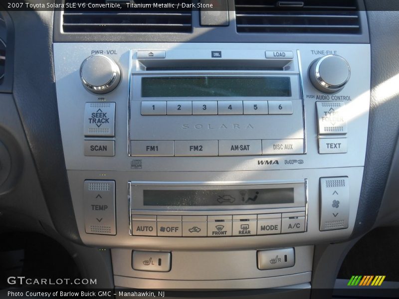 Titanium Metallic / Dark Stone 2007 Toyota Solara SLE V6 Convertible