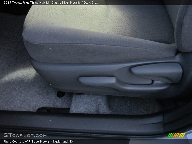 Classic Silver Metallic / Dark Gray 2015 Toyota Prius Three Hybrid