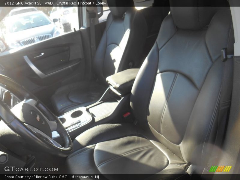 Crystal Red Tintcoat / Ebony 2012 GMC Acadia SLT AWD