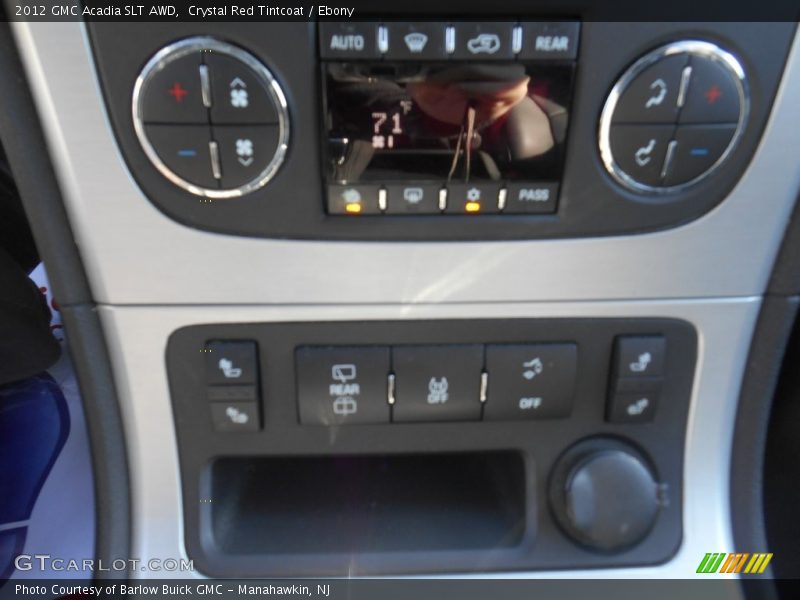 Crystal Red Tintcoat / Ebony 2012 GMC Acadia SLT AWD