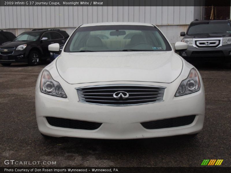 Moonlight White / Wheat 2009 Infiniti G 37 Journey Coupe