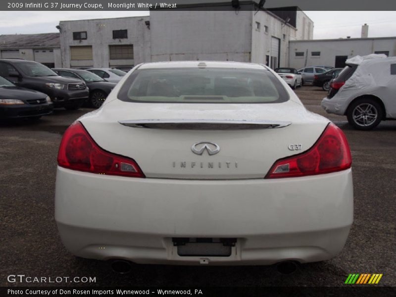Moonlight White / Wheat 2009 Infiniti G 37 Journey Coupe