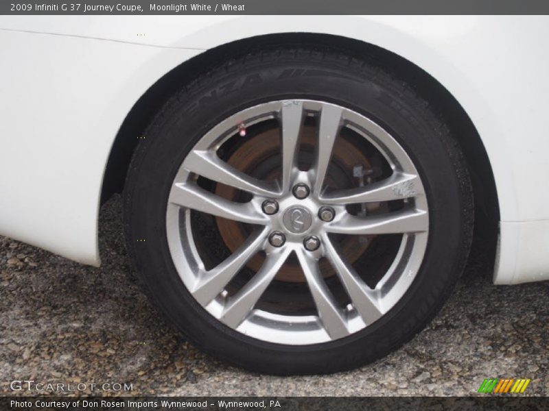 Moonlight White / Wheat 2009 Infiniti G 37 Journey Coupe