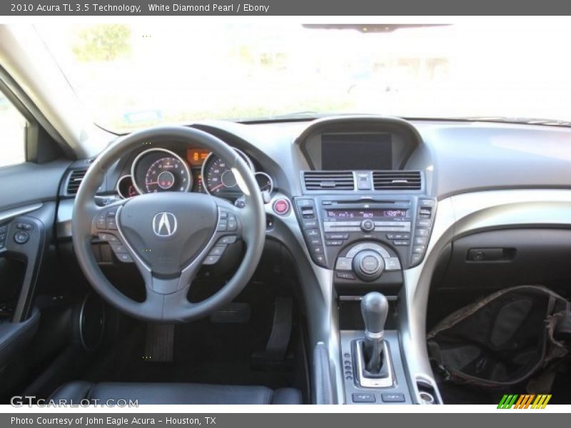 White Diamond Pearl / Ebony 2010 Acura TL 3.5 Technology