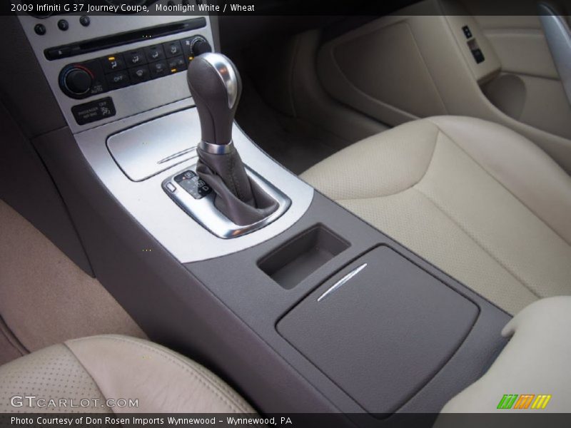 Moonlight White / Wheat 2009 Infiniti G 37 Journey Coupe