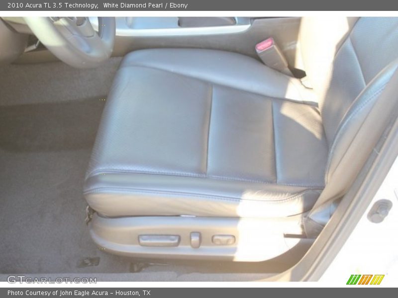 White Diamond Pearl / Ebony 2010 Acura TL 3.5 Technology