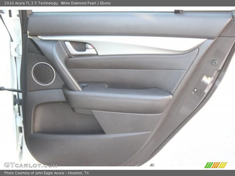 White Diamond Pearl / Ebony 2010 Acura TL 3.5 Technology