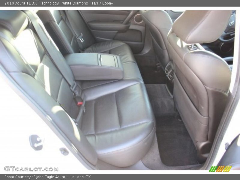 White Diamond Pearl / Ebony 2010 Acura TL 3.5 Technology