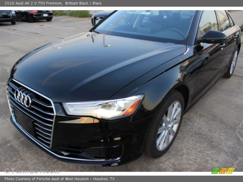 Brilliant Black / Black 2016 Audi A6 2.0 TFSI Premium