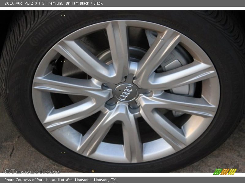 Brilliant Black / Black 2016 Audi A6 2.0 TFSI Premium