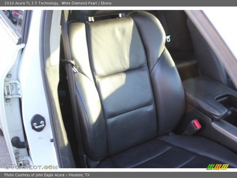 White Diamond Pearl / Ebony 2010 Acura TL 3.5 Technology