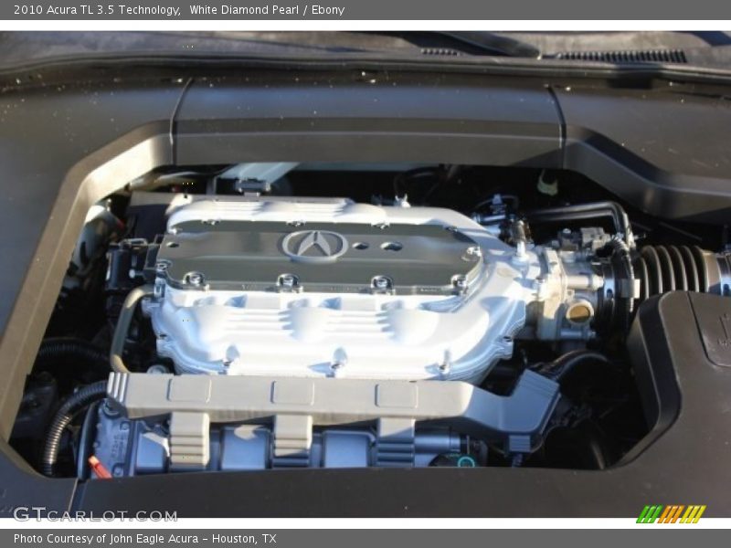 White Diamond Pearl / Ebony 2010 Acura TL 3.5 Technology