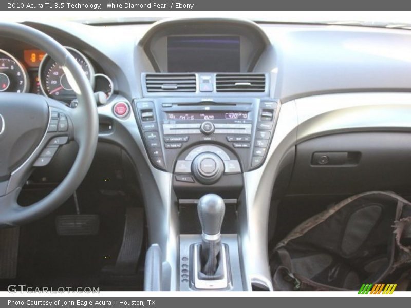 White Diamond Pearl / Ebony 2010 Acura TL 3.5 Technology
