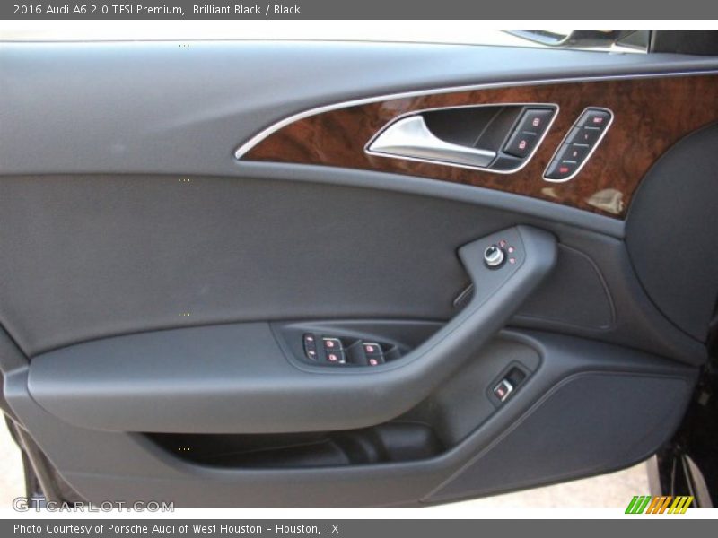 Brilliant Black / Black 2016 Audi A6 2.0 TFSI Premium