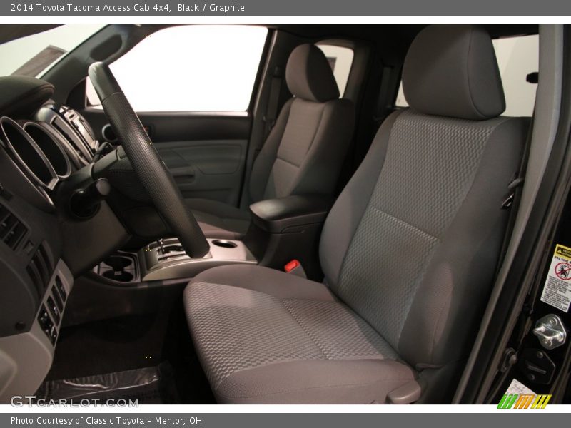 Black / Graphite 2014 Toyota Tacoma Access Cab 4x4