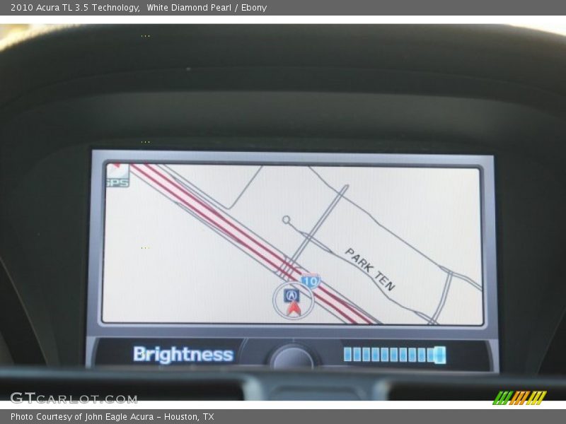 White Diamond Pearl / Ebony 2010 Acura TL 3.5 Technology