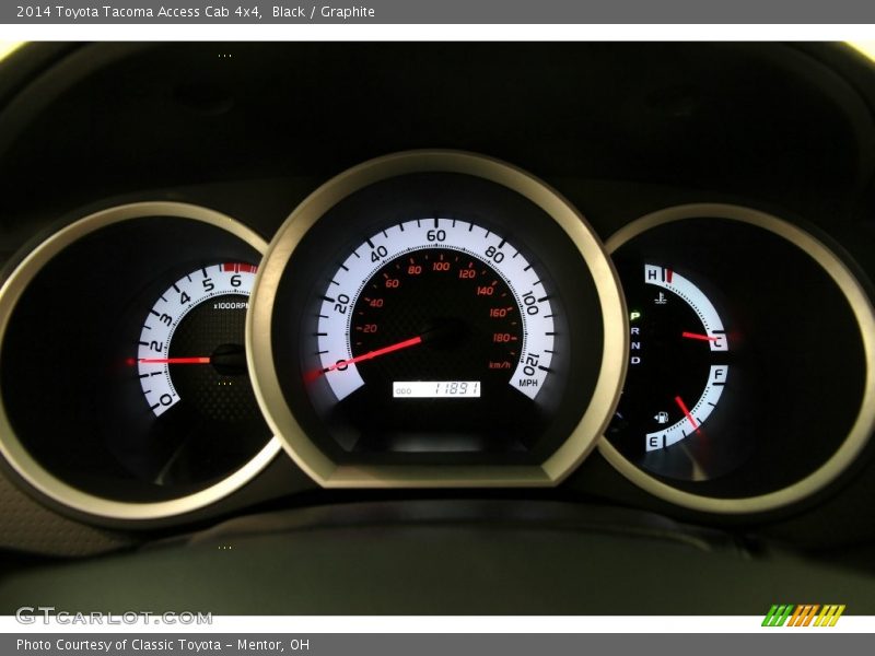 Black / Graphite 2014 Toyota Tacoma Access Cab 4x4