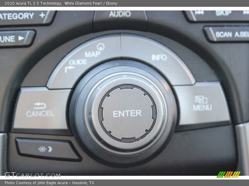 White Diamond Pearl / Ebony 2010 Acura TL 3.5 Technology