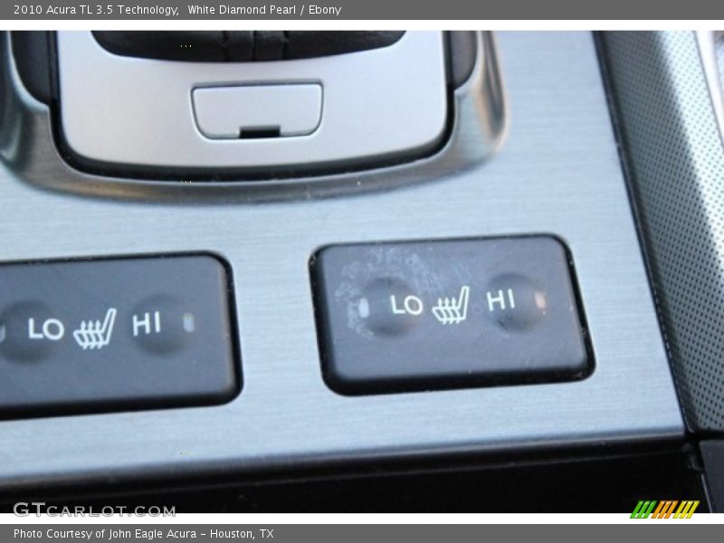 White Diamond Pearl / Ebony 2010 Acura TL 3.5 Technology