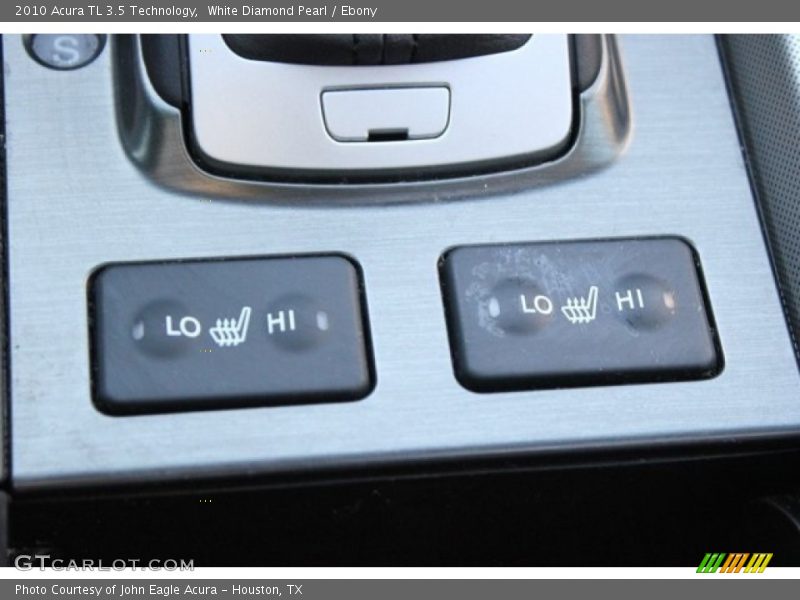 White Diamond Pearl / Ebony 2010 Acura TL 3.5 Technology