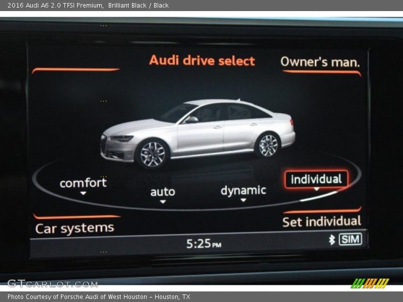 Brilliant Black / Black 2016 Audi A6 2.0 TFSI Premium