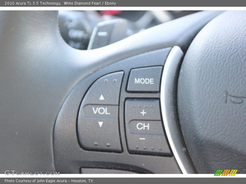 White Diamond Pearl / Ebony 2010 Acura TL 3.5 Technology