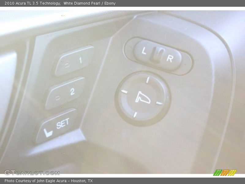 White Diamond Pearl / Ebony 2010 Acura TL 3.5 Technology