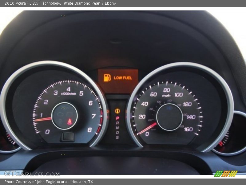 White Diamond Pearl / Ebony 2010 Acura TL 3.5 Technology