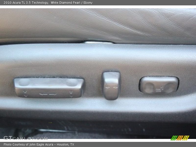 White Diamond Pearl / Ebony 2010 Acura TL 3.5 Technology