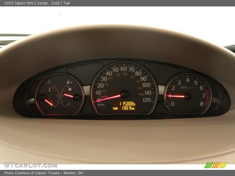 Gold / Tan 2003 Saturn ION 2 Sedan