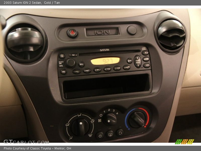 Gold / Tan 2003 Saturn ION 2 Sedan