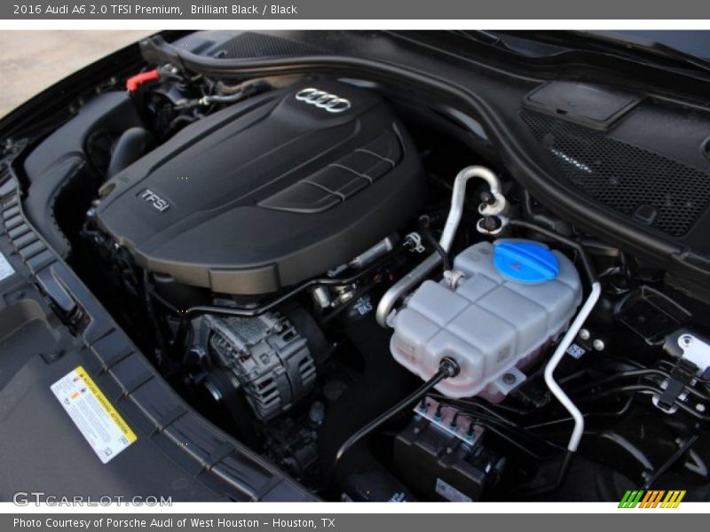  2016 A6 2.0 TFSI Premium Engine - 2.0 Liter TFSI Turbocharged DOHC 16-Valve VVT 4 Cylinder