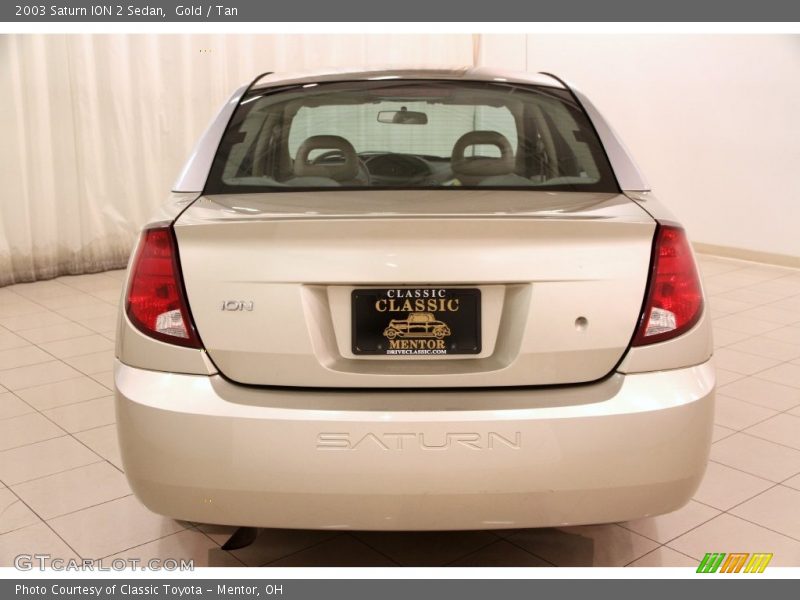 Gold / Tan 2003 Saturn ION 2 Sedan