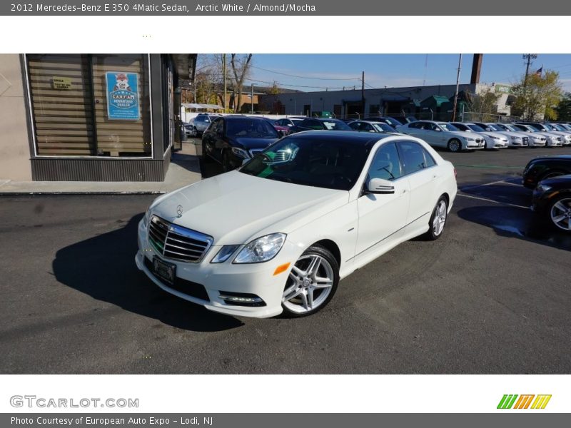 Arctic White / Almond/Mocha 2012 Mercedes-Benz E 350 4Matic Sedan