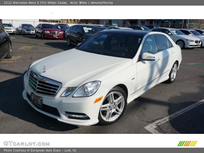 Arctic White / Almond/Mocha 2012 Mercedes-Benz E 350 4Matic Sedan