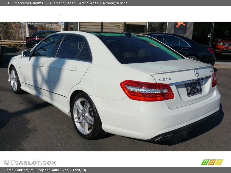 Arctic White / Almond/Mocha 2012 Mercedes-Benz E 350 4Matic Sedan