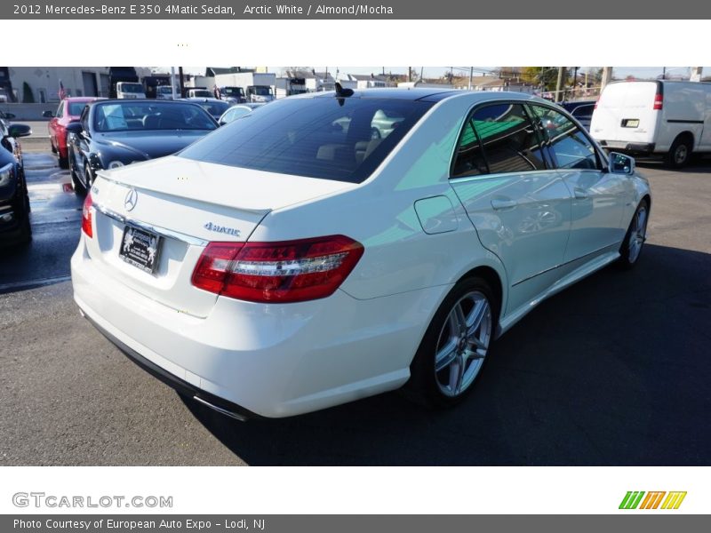 Arctic White / Almond/Mocha 2012 Mercedes-Benz E 350 4Matic Sedan