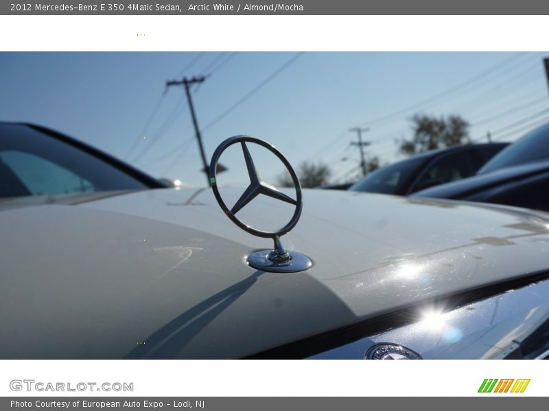 Arctic White / Almond/Mocha 2012 Mercedes-Benz E 350 4Matic Sedan