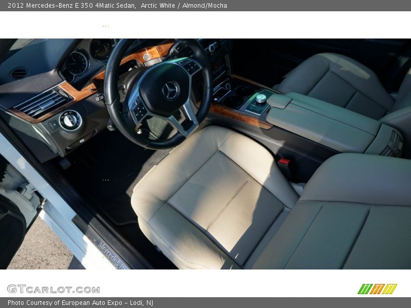 Arctic White / Almond/Mocha 2012 Mercedes-Benz E 350 4Matic Sedan