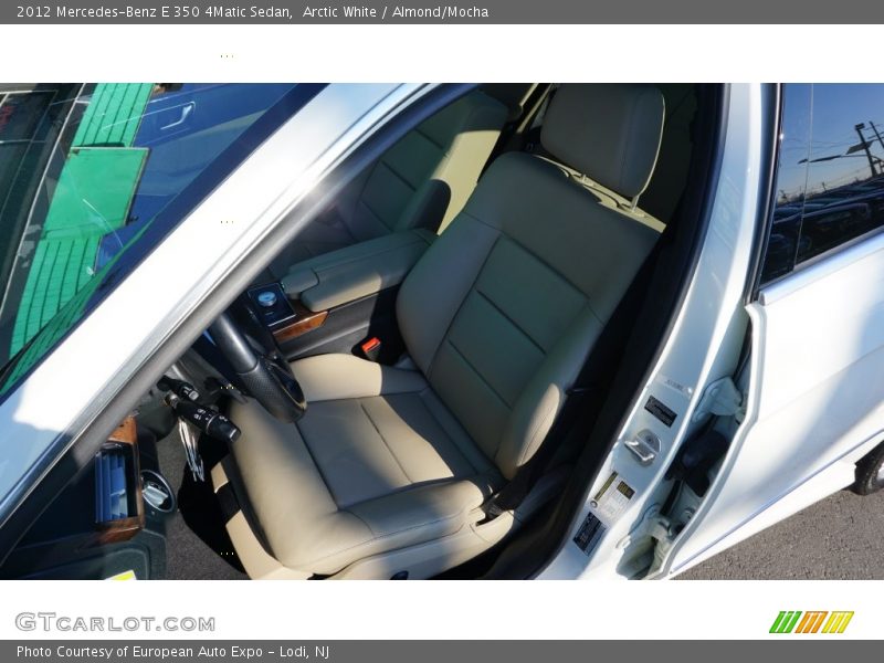 Arctic White / Almond/Mocha 2012 Mercedes-Benz E 350 4Matic Sedan