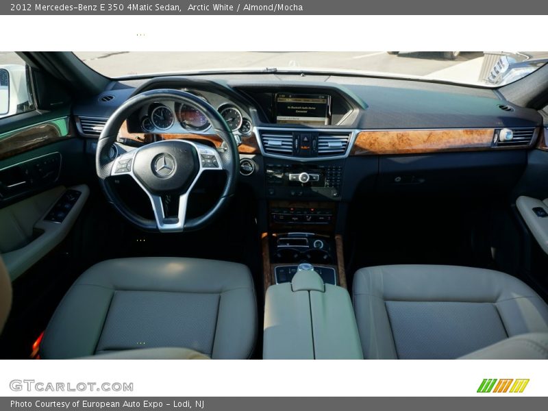 Arctic White / Almond/Mocha 2012 Mercedes-Benz E 350 4Matic Sedan