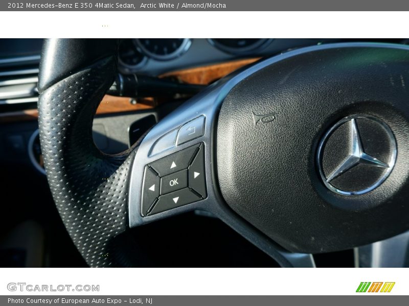 Arctic White / Almond/Mocha 2012 Mercedes-Benz E 350 4Matic Sedan