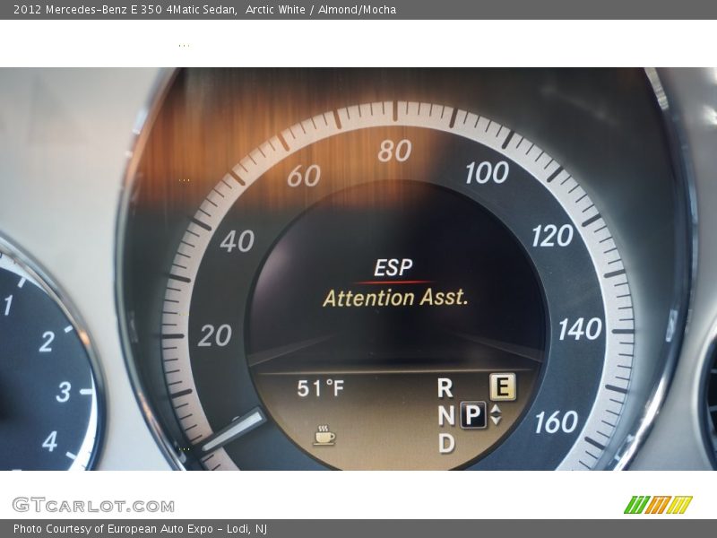 Arctic White / Almond/Mocha 2012 Mercedes-Benz E 350 4Matic Sedan