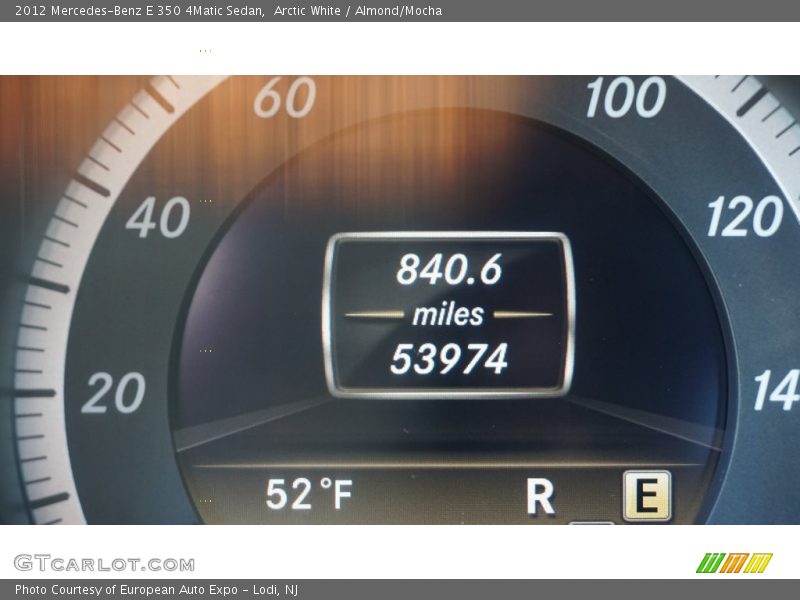 Arctic White / Almond/Mocha 2012 Mercedes-Benz E 350 4Matic Sedan