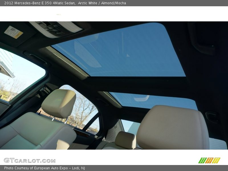 Arctic White / Almond/Mocha 2012 Mercedes-Benz E 350 4Matic Sedan