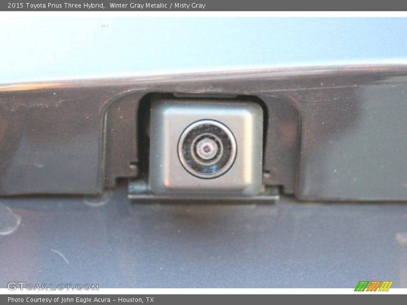 Winter Gray Metallic / Misty Gray 2015 Toyota Prius Three Hybrid